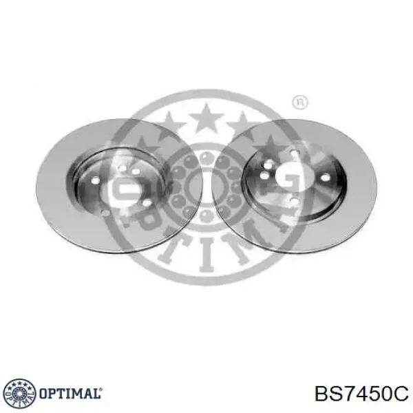 BS7450C Optimal диск тормозной передний