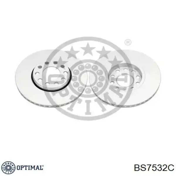 Диск тормозной передний OPTIMAL BS7532C