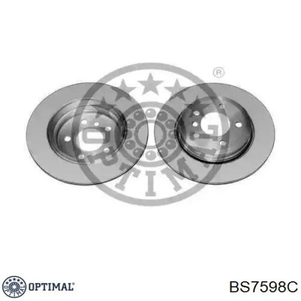 Тормозные диски BS7598C Optimal