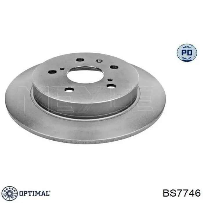 BS7746 Optimal диск тормозной передний