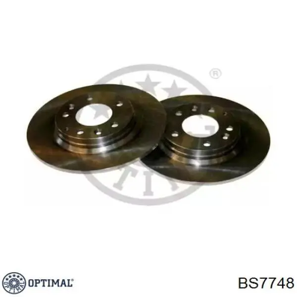 BS7748 Optimal диск тормозной задний