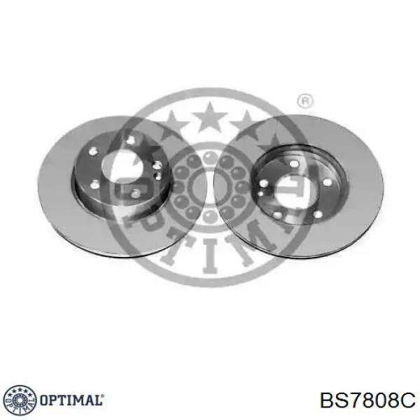 Передние тормозные диски BS7808C Optimal