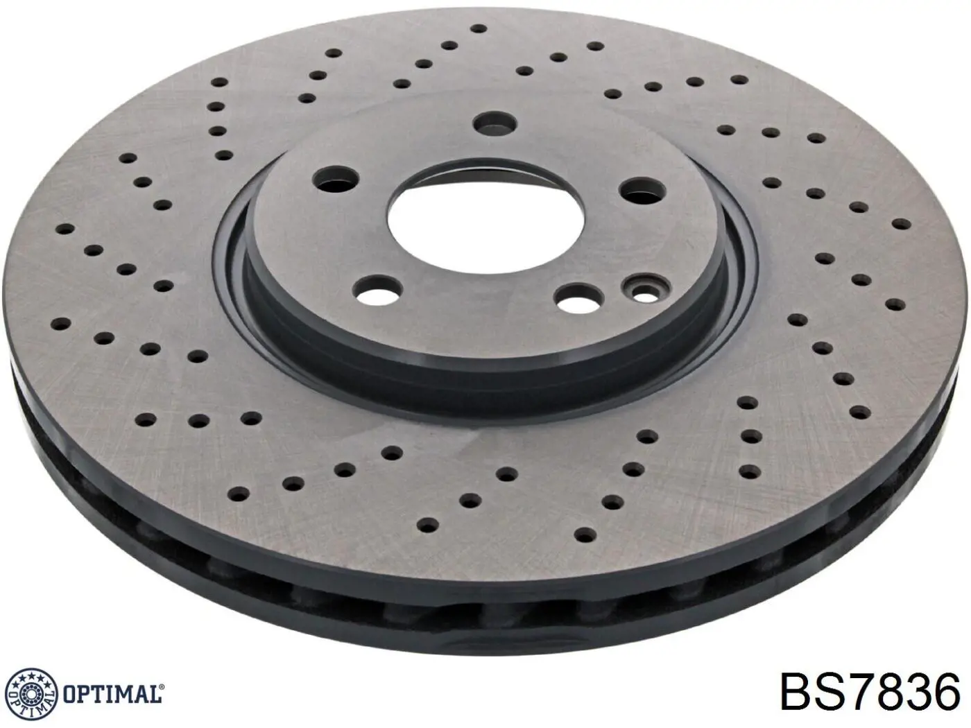 BS7836 Optimal диск тормозной передний