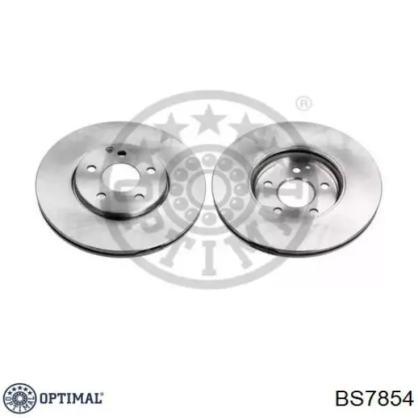 BS7854 Optimal диск тормозной передний