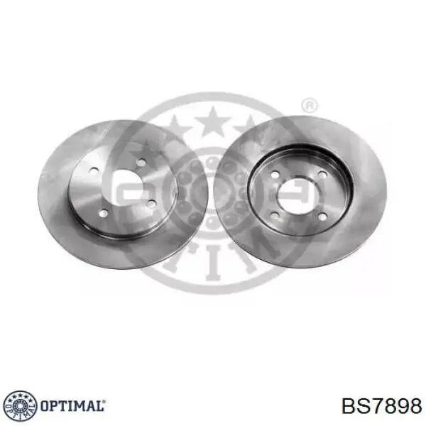 Передние тормозные диски BS7898 Optimal