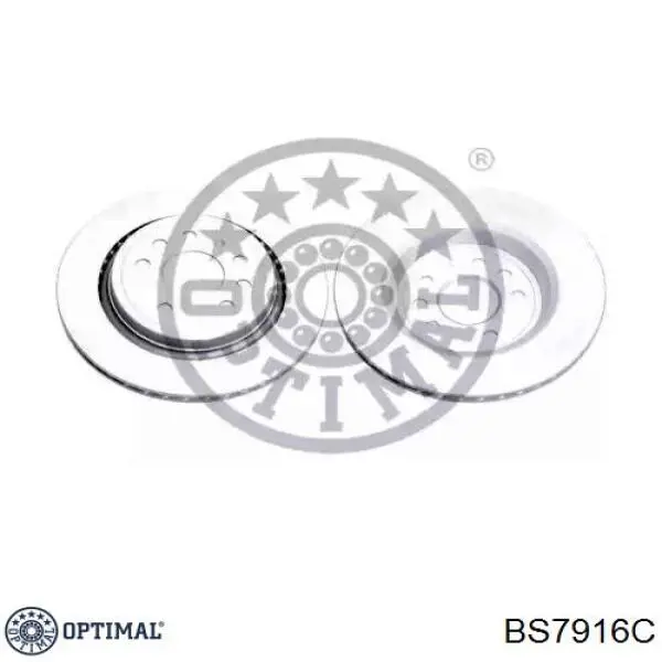 Тормозные диски BS7916C Optimal