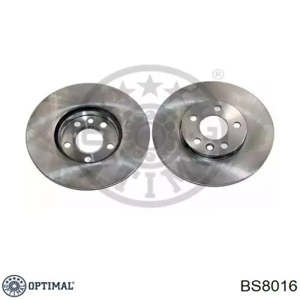 BS-8016 Optimal диск тормозной передний