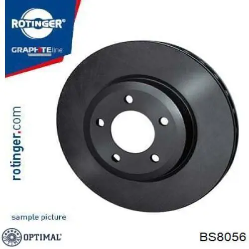 Передние тормозные диски BS8056 Optimal