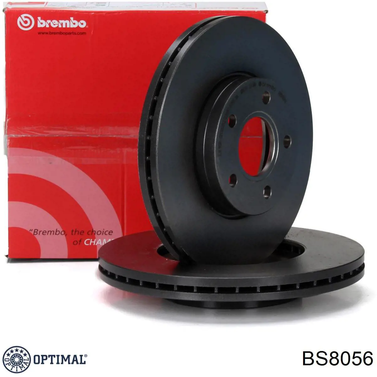 BS8056 Optimal Диск тормозной передний