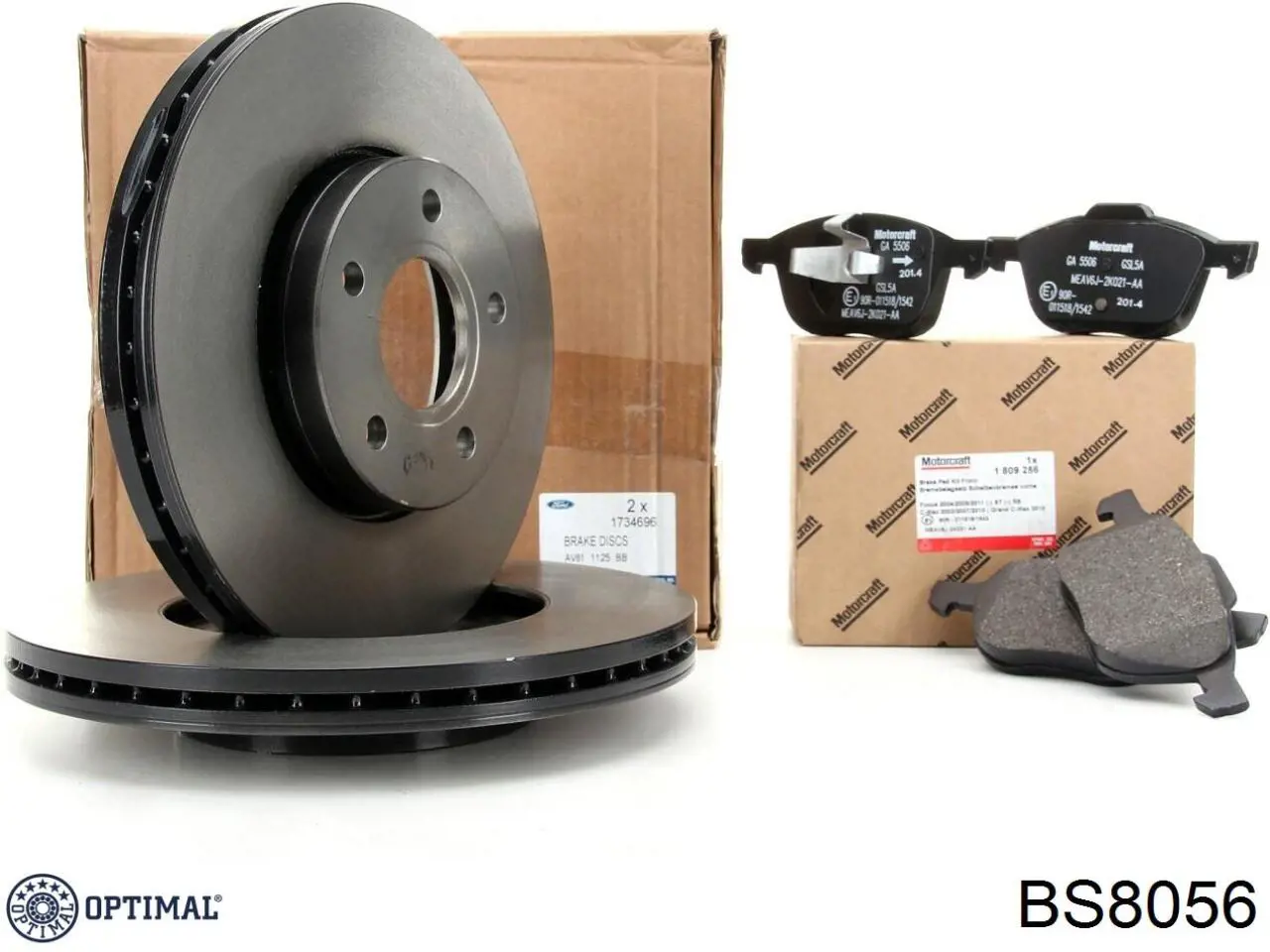 Купить BS8056 Optimal Ротор тормозной