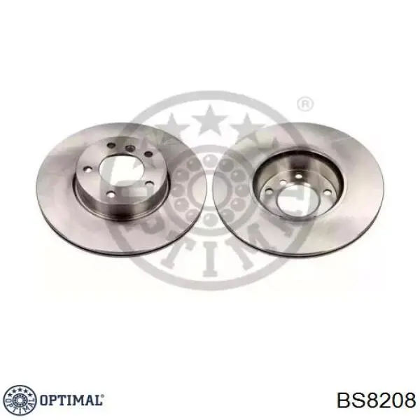 BS8208 Optimal диск тормозной передний