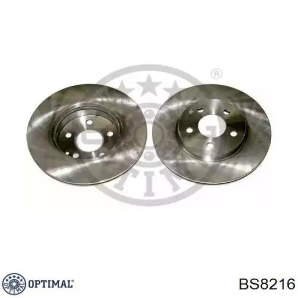BS8216 Optimal диск тормозной передний