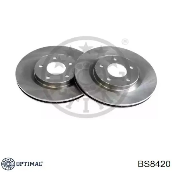 BS8420 Optimal диск тормозной передний