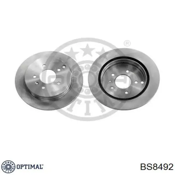 BS8492 Optimal диск тормозной задний