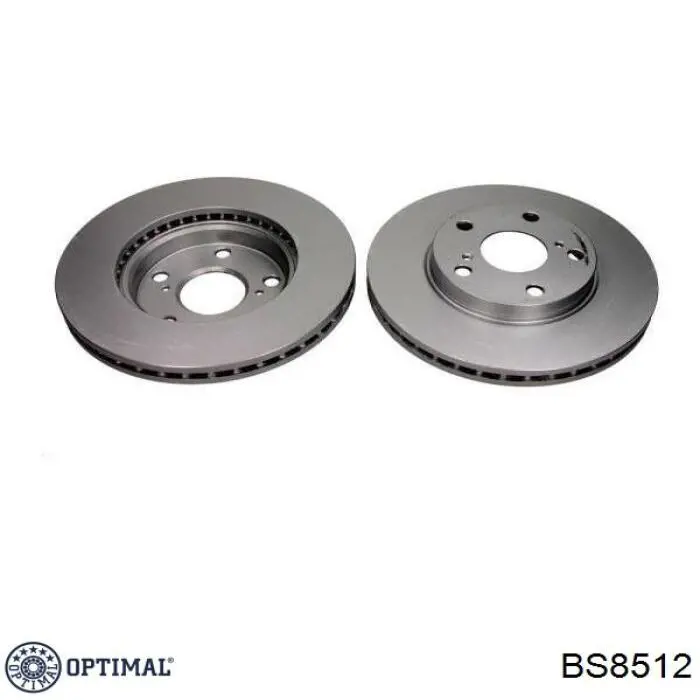 Передний тормозной диск Optimal BS8512