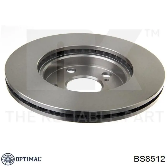 Передние тормозные диски BS8512 Optimal