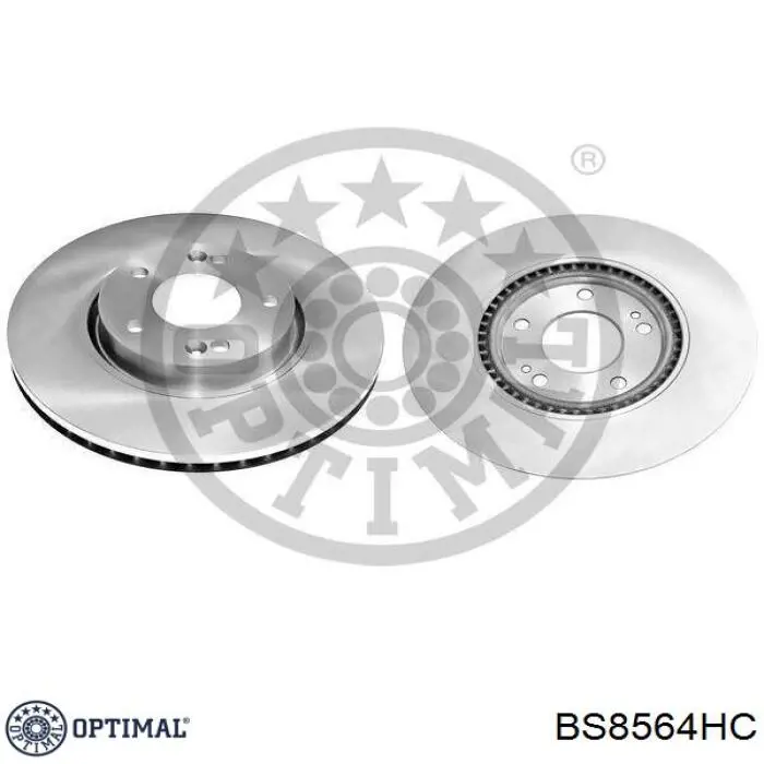 BS8564HC Optimal Диск тормозной передний
