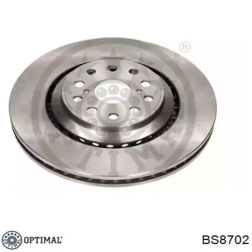 BS8702 Optimal диск тормозной передний