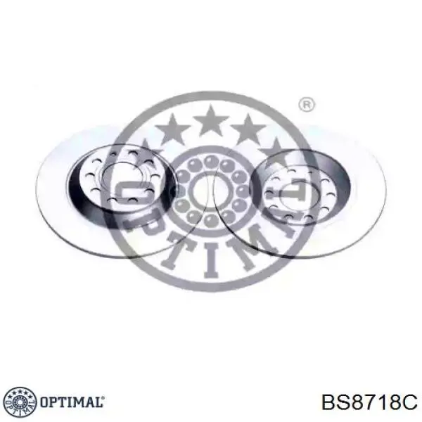 Тормозные диски BS8718C Optimal