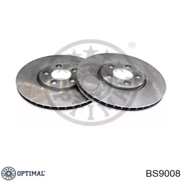 BS9008 Optimal диск тормозной передний