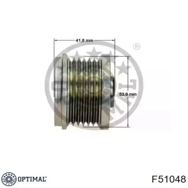 F51048 Optimal шкив генератора