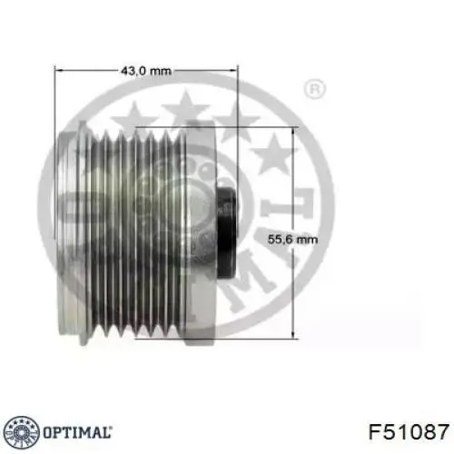 F51087 Optimal шкив генератора