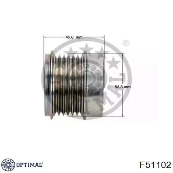 F5-1102 Optimal шкив генератора