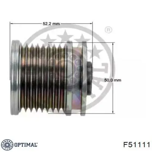 F51111 Optimal шкив генератора