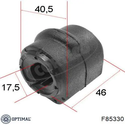 Втулка переднего стабилизатора F85330 Optimal