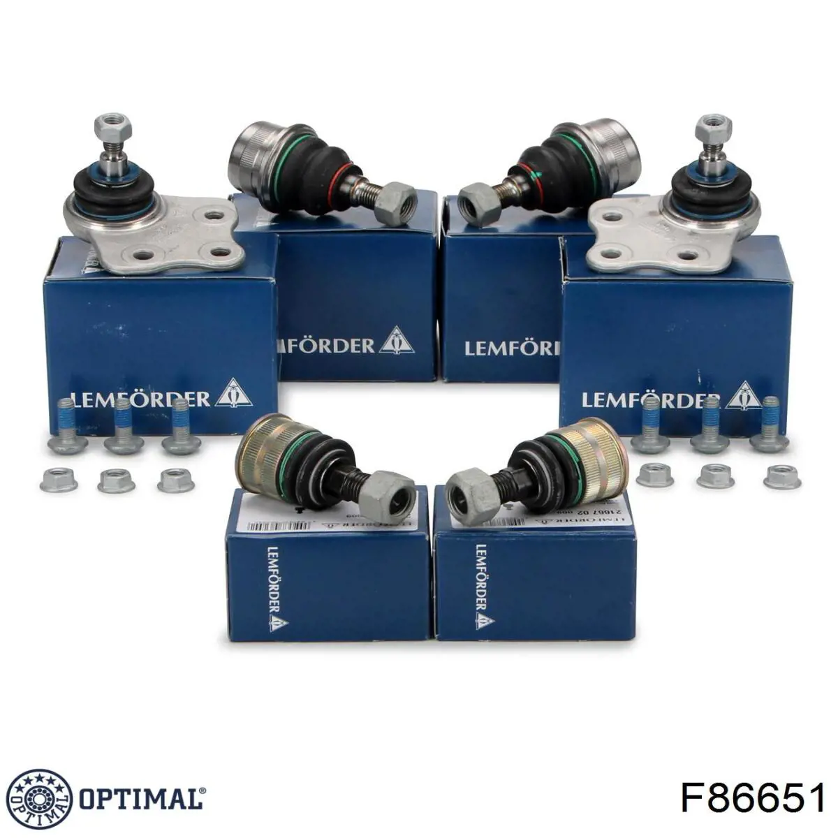 Сайлентблок верхнего рычага передней подвески Optimal F86651 цена, от 7.78 USD