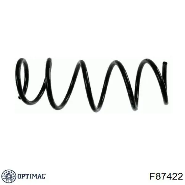 Тарелка передней пружины верхняя металлическая F87422 Optimal