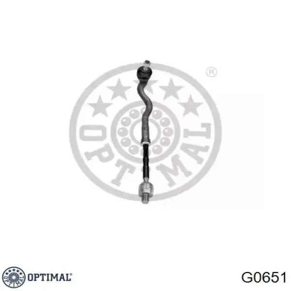 Тяга рулевая в сборе левая G0651 Optimal