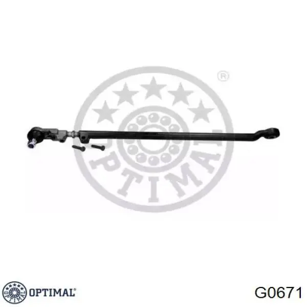 Тяга рулевая в сборе левая G0671 Optimal