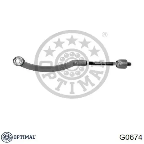 Тяга рулевая в сборе левая G0674 Optimal