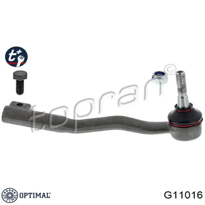 Наконечник центральной рулевой тяги правый Optimal G11016 цена, от 11.27 USD