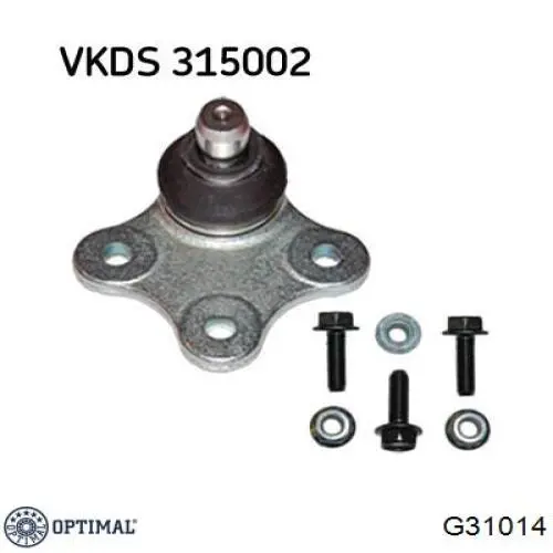 Кульова опора, нижня G31014 Optimal