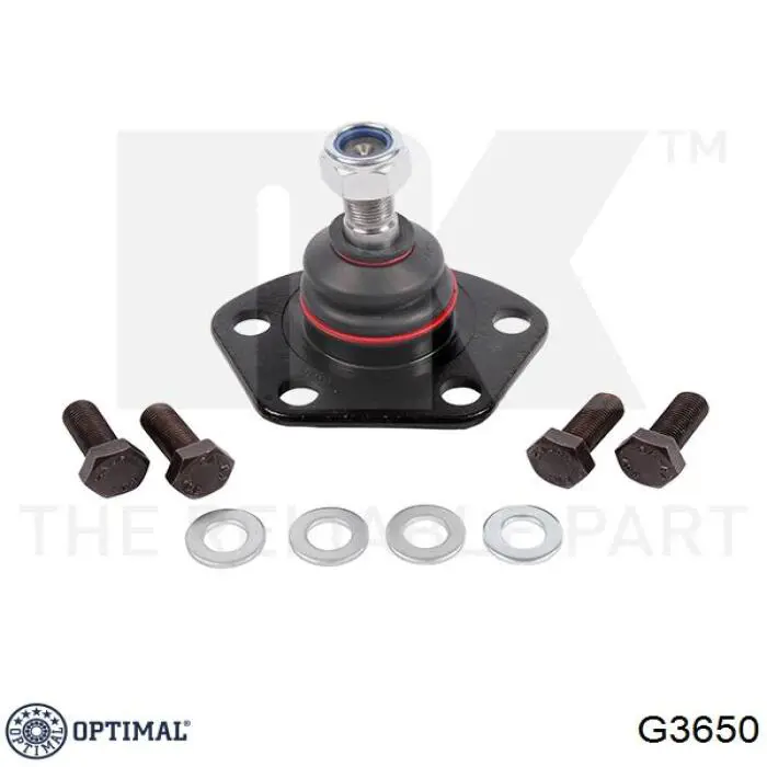 Шаровая опора, нижняя Optimal G3650 цена, от 12.67 USD