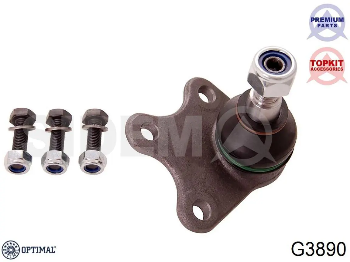 Шаровая опора правая нижняя  Optimal G3890