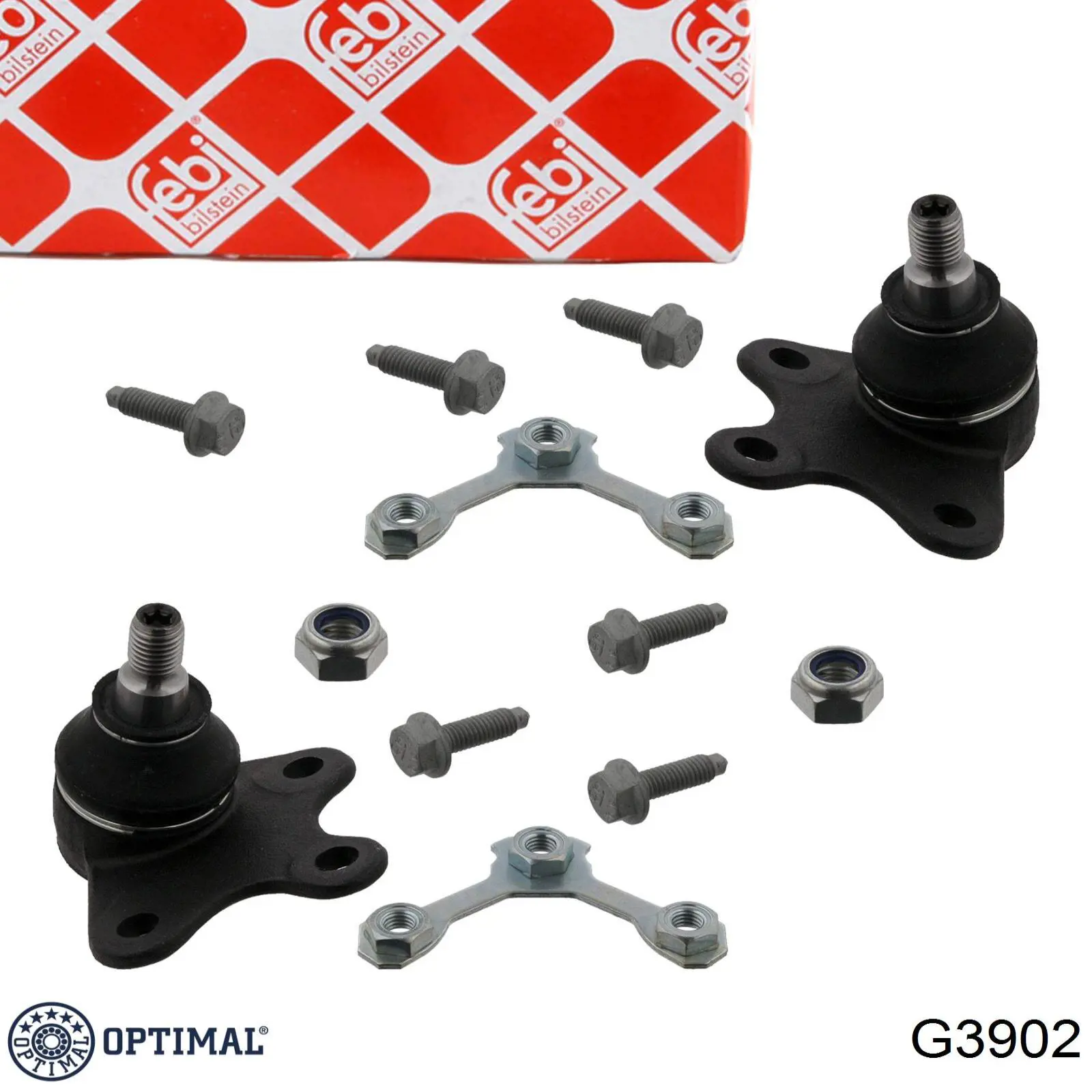 Нижняя левая шаровая опора G3902 Optimal