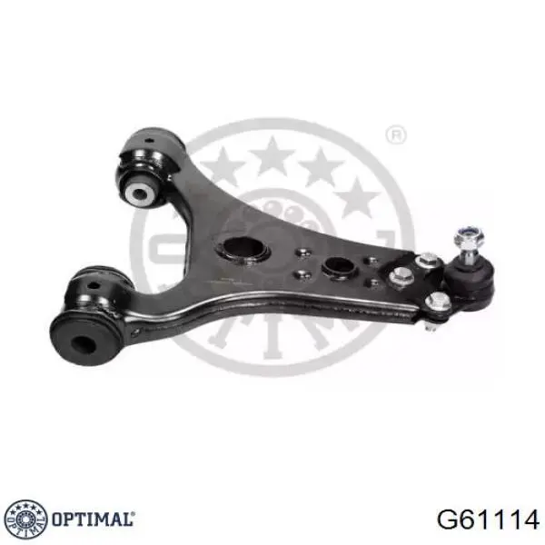 G61114 Optimal рычаг передней подвески нижний правый