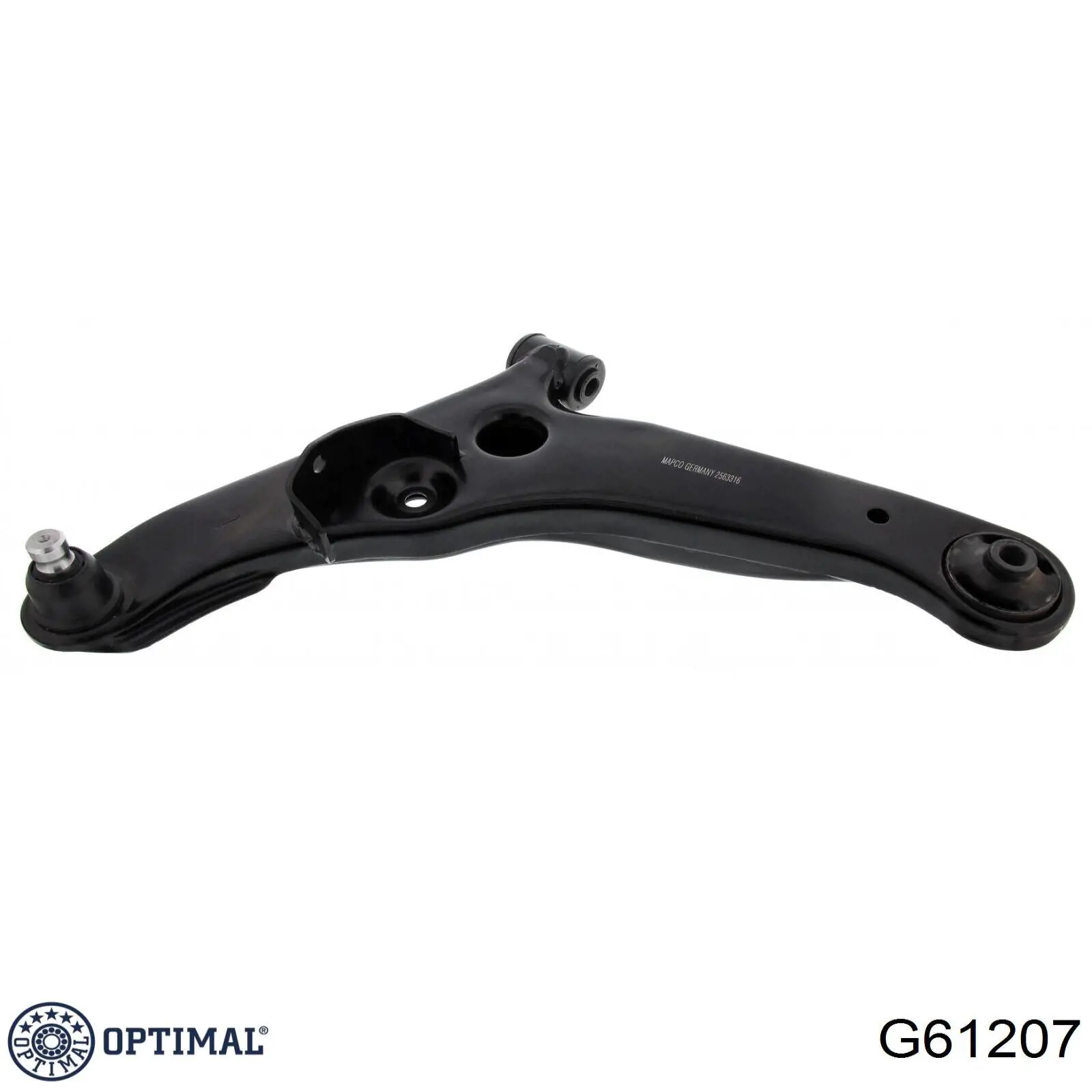 Левый рычаг передней нижней подвески Optimal G61207 цена, от 57.02 USD