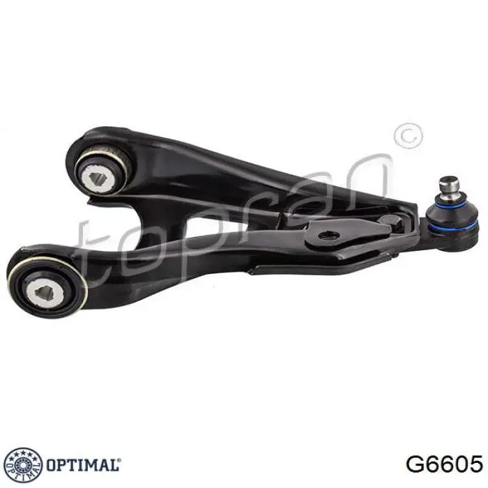 Правый рычаг передней нижней подвески Optimal G6605 цена, от 31.26 USD