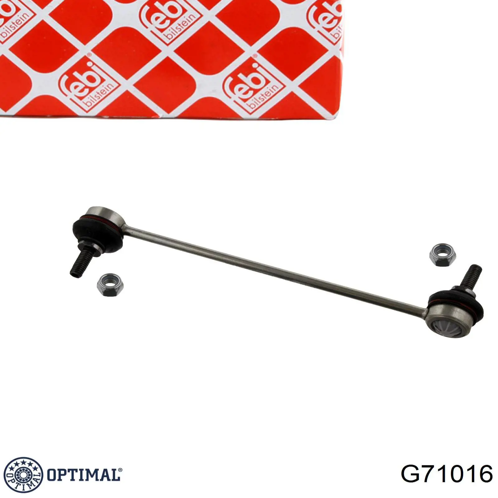Тяга переднего стабилизатора Optimal G71016 цена, от 10.96 USD