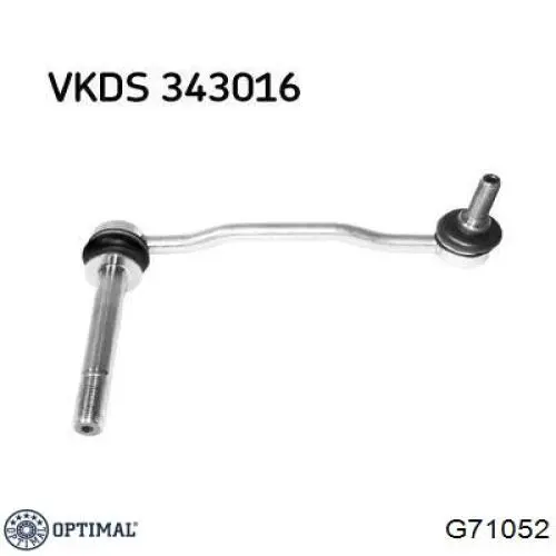 Линк стабилизатора, переднего, правый Optimal G71052 цена, от 18.21 USD