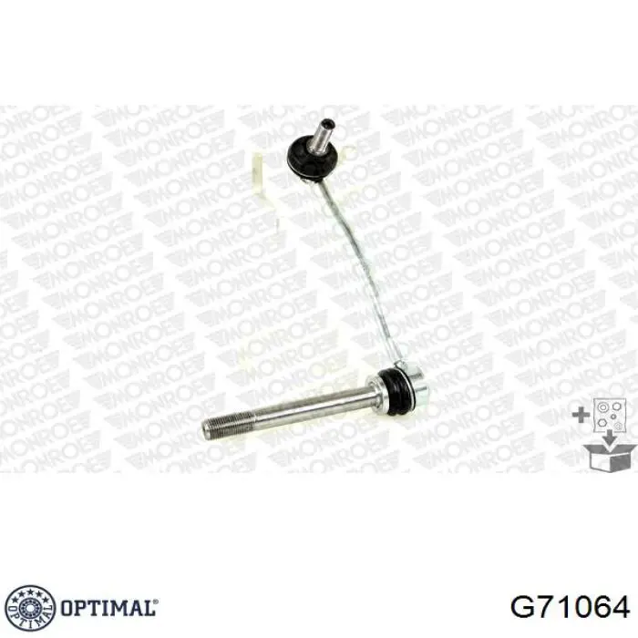 Стойка переднего стабилизатора левая G71064 Optimal