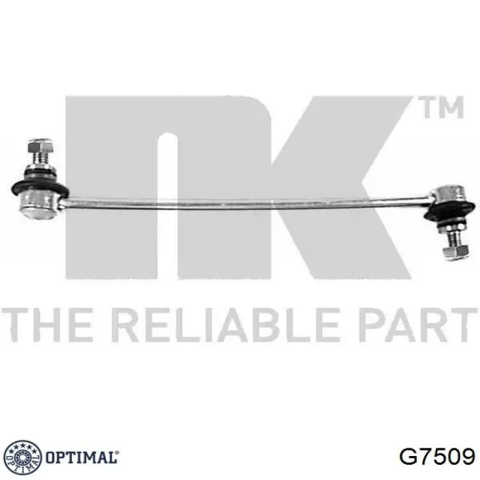 Тяга переднего стабилизатора Optimal G7509 цена, от 9.60 USD