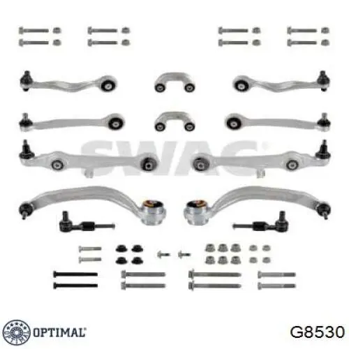 Комплект рычагов передней подвески G8530 Optimal