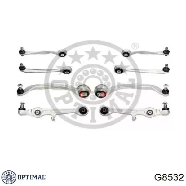 G8532 Optimal комплект рычагов передней подвески