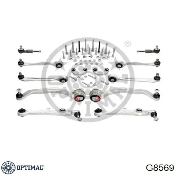 G8-569 Optimal комплект рычагов передней подвески