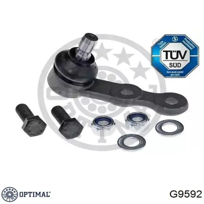 Сайлентблок переднього нижнього важеля G9592 Optimal